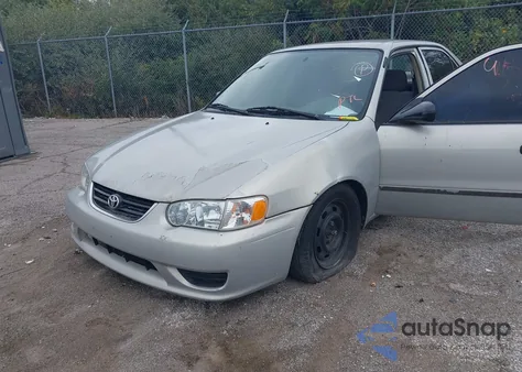 2001 Toyota Corolla Ce z USA, uszkodzony, nr VIN 2T1BR12E01C426405